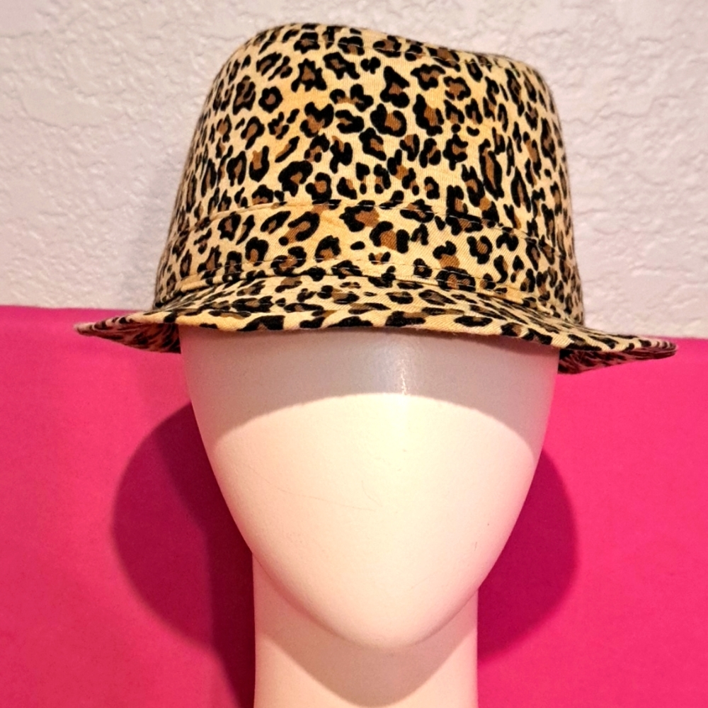 Neiman Marcus Kids Leopard Print Fedora
